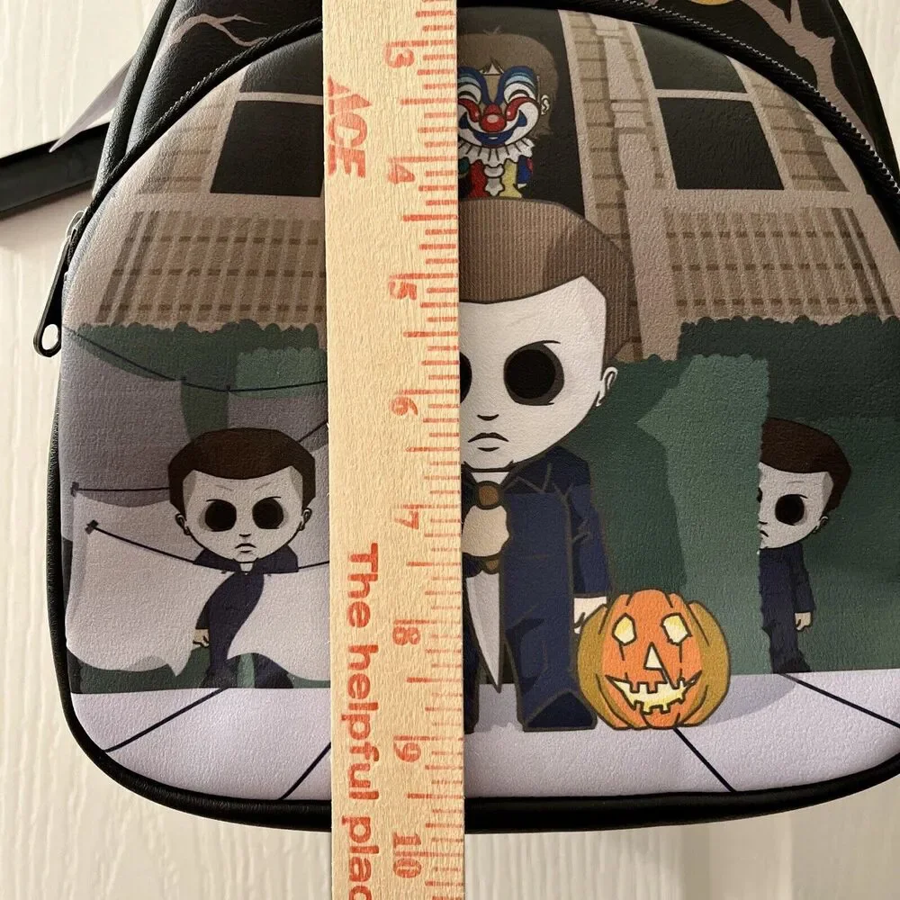 Loungefly Halloween Michael Myers Mini Backpack Chibi Trick or Treat Funko‎ New